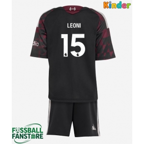 Liverpool Giovanni Leoni #15 Replik 3rd trikot Kinder 2026-27 Kurzarm (+ Kurze Hosen)